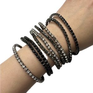 (2 for $30) 9 elastic tennis bracelets